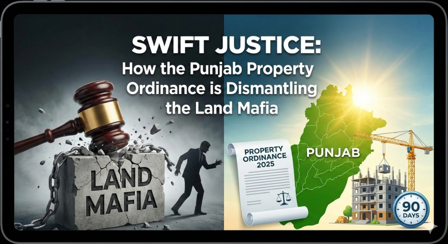 Punjab Property Ordinance 2025 fast-track resolution of illegal property possession