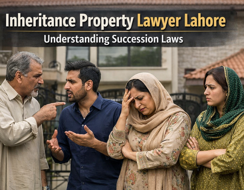 Pakistani family arguing over inherited house in Lahore representing inheritance property disputes and legal succession issues